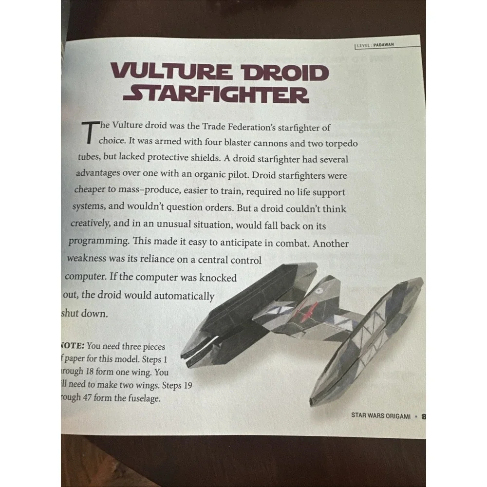 Star Wars General Phasma Innovative Designs‎ Light-Up Journal & Origami Book